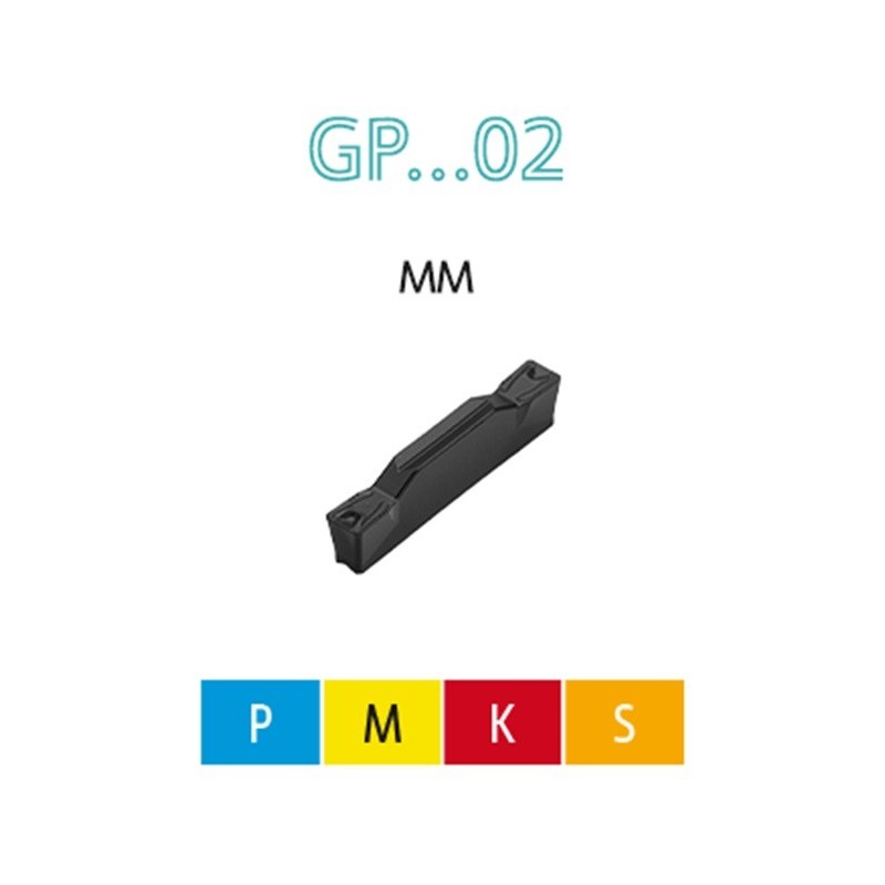 INSERTO RANURADO GPN02-MM